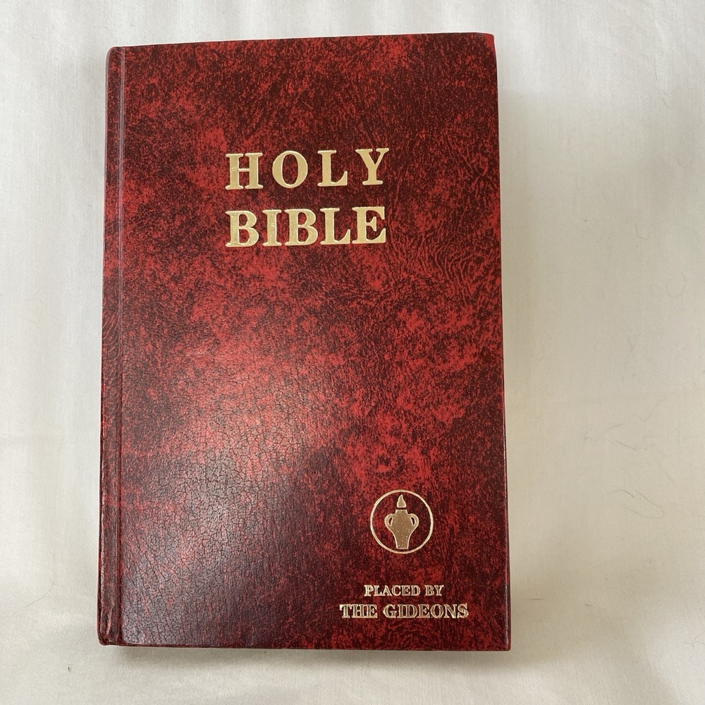 1978 Holy Bible placed By‎ The Gideons Hard Cover